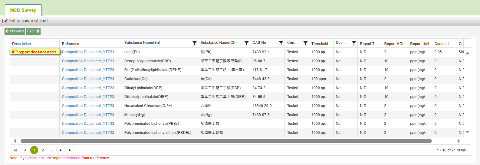 复制MCD表格