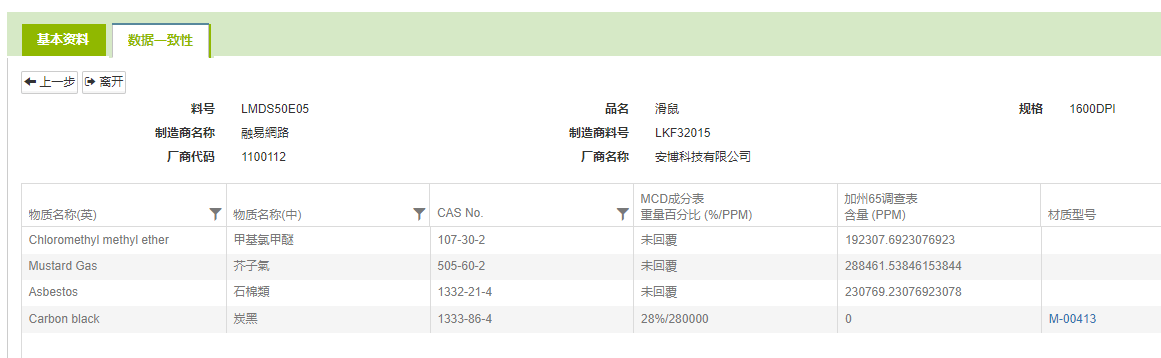 加州65填写