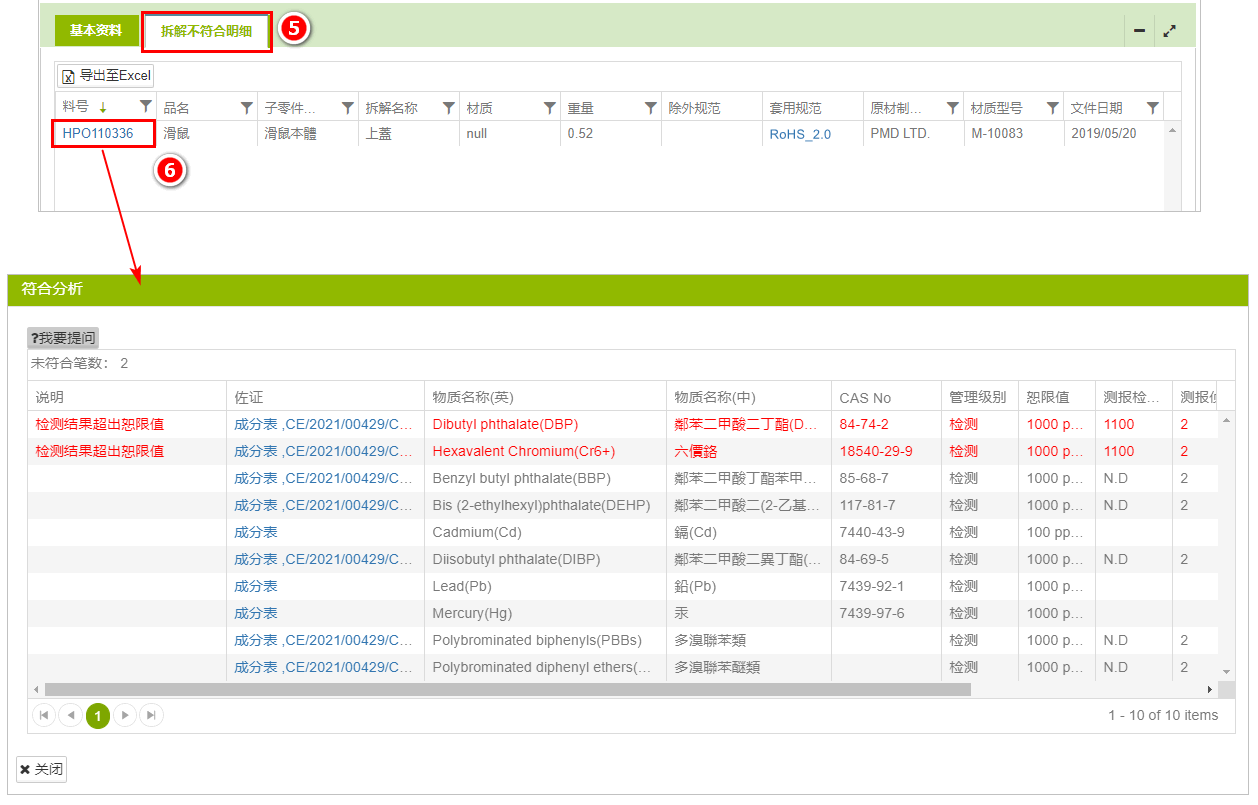 報告更新-平台退回