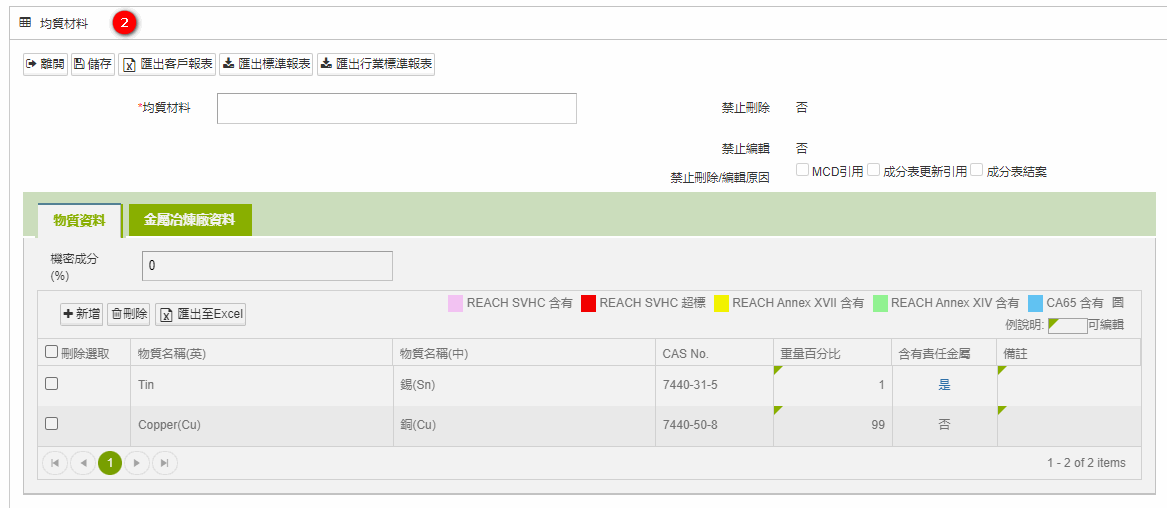 複製均質材料